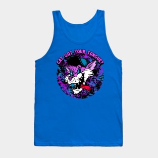 Cat Got Your Tongue? Graphic Tank Top